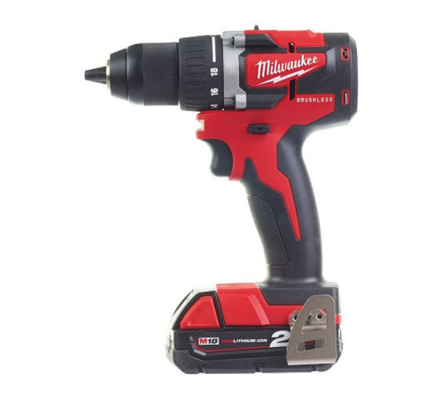 Аккумуляторная дрель-шуруповерт Milwaukee M18 CBLDD-202C 4933464317