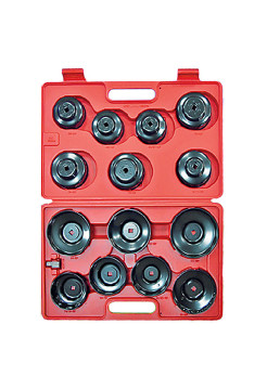 Набор съёмников масляных фильтров 15 предметов МАСТАК 103-40015C