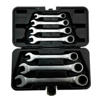 Набор комбинированных трещоточных ключей 7шт BERGER BG BG-7SCRW