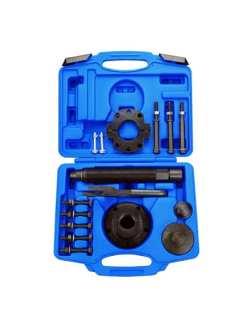 Набор оправок для монтажа и демонтажа ступичных подшипников FORD, кейс, 17 предметов МАСТАК 100-30017C