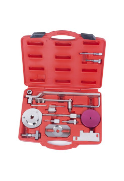 Набор фиксаторов распредвала / коленвала, FIAT / IVECO / PEUGEOT / FORD / CITROEN, кейс, 15 предметов МАСТАК 103-21501C