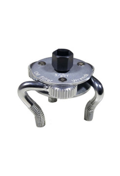 Съёмник масляных фильтров для мотоциклов, 45-75 мм, 3-х захватный МАСТАК 103-41110M