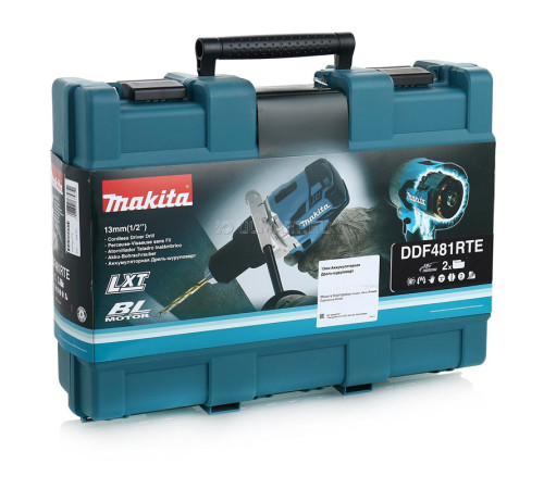 Аккумуляторная дрель-шуруповерт Makita DDF481RTE