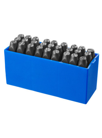 Буквенные клейма латиница 5мм Зубр 21505-05