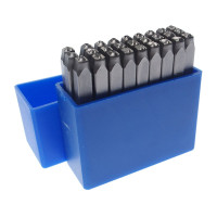 Буквенные клейма латиница 3мм JTC-JW0914-3