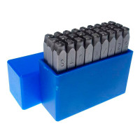 Буквенные клейма латиница 6мм JTC-JW0914-6