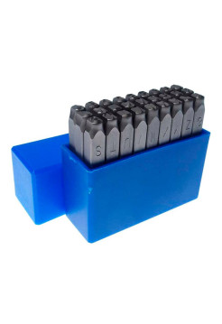 Буквенные клейма латиница 5мм JTC-JW0914-5