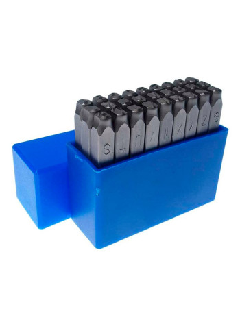 Буквенные клейма латиница 8мм JTC-JW0914-8