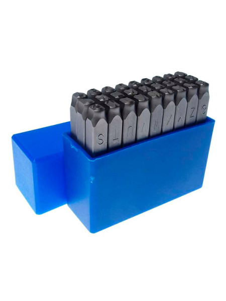 Буквенные клейма латиница 5мм JTC-JW0914-5