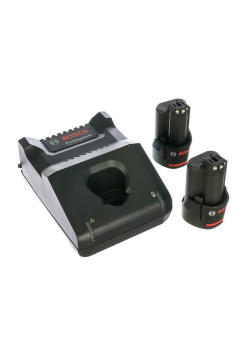 Набор аккумуляторные батареи GBA 12V 2.0Ah 2 шт и зарядное устройство GAL 12V-40 Bosch 1600A019R8