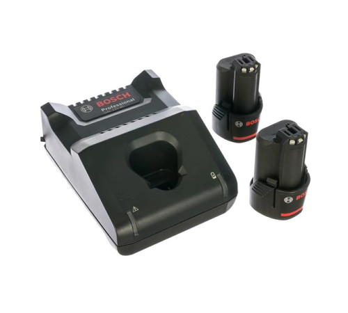 Набор аккумуляторные батареи GBA 12V 2.0Ah 2 шт и зарядное устройство GAL 12V-40 Bosch 1600A019R8