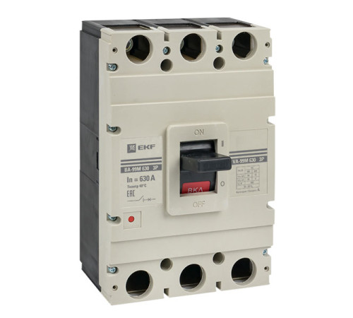 Автоматический выключатель EKF PROxima ВА-99М 630/630А 3P 50кА mccb99-630-630m