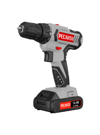 Аккумуляторная дрель-шуруповерт Ресанта ДА-14-2ЛК 75/14/4