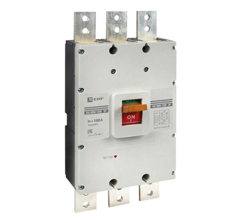 Автоматический выключатель EKF PROxima ВА-99М 1250/1000А 3P 35кА mccb99-1250-1000m