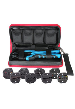 Пресс-клещи с набором номерных матриц КВТ СТВ+8 83348