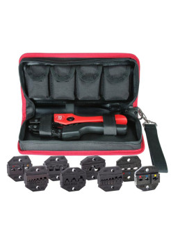 Пресс-клещи с набором номерных матриц КВТ СТК+8 83347