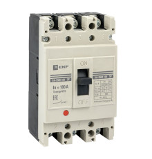 Автоматический выключатель EKF PROxima ВА-99М 100/100А 3P 35кА mccb99-100-100m