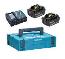 Аккумулятор 18В, 6 А*ч, Li-ion + зу DC18RC в кейсе MakPac Makita 198118-0