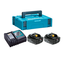 Аккумулятор 18 В, 5 А*ч, Li-ion + зу DC18RC в кейсе MakPac Makita 198311-6