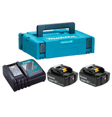 Аккумулятор 18 В, 5 А*ч, Li-ion + зу DC18RC в кейсе MakPac Makita 198311-6