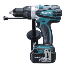Аккумуляторная ударная дрель-шуруповёрт Makita DHP458RFE