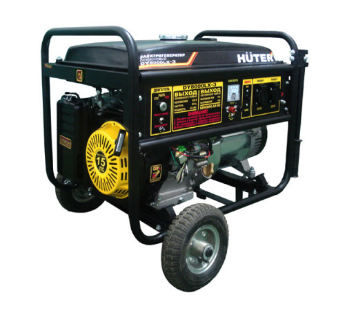 Электрогенератор бензиновый Huter DY 8000LХ-3