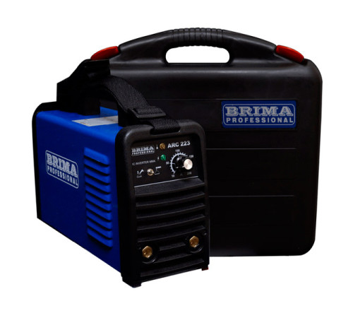 Инверторный аппарат BRIMA ARC 223 PROFESSIONAL в кейсе 0010812