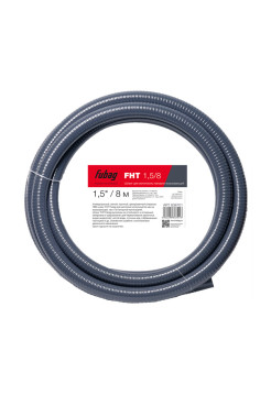 Шланг для мотопомпы напорно-всасывающий FHT 1,5"/ 8м Fubag