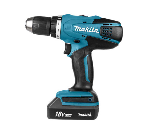 Аккумуляторная дрель-шуруповерт Makita DF457DWE