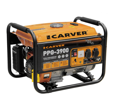 Электрогенератор бензиновый Carver PPG 3900