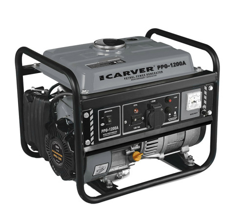 Электрогенератор бензиновый Carver PPG 1200A