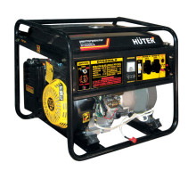 Электрогенератор бензиновый Huter DY 6500 LX