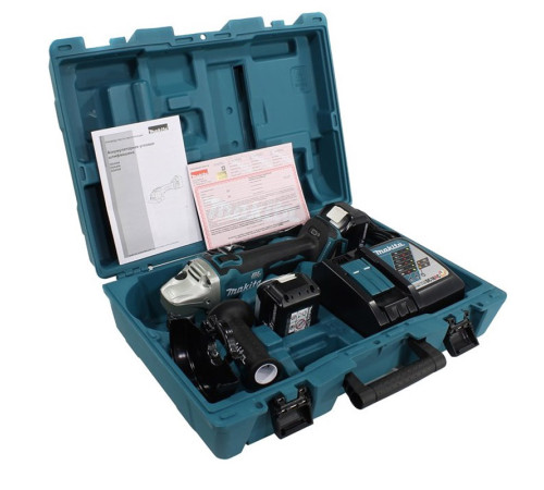 Аккумуляторная УШМ Makita DGA508RME
