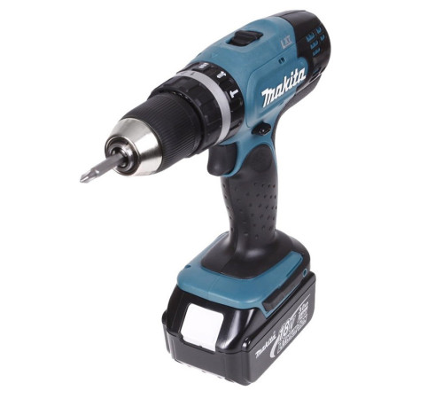 Аккумуляторная ударная дрель-шуруповёрт Makita DHP453RFE