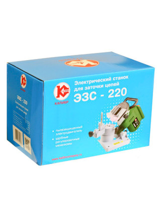 Станок электрический для заточки цепей Калибр ЭЗС-220