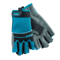 Перчатки комбинированные облегченные с открытыми пальцами (M) GROSS 90315