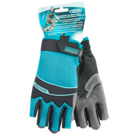 Перчатки комбинированные облегченные с открытыми пальцами (XL) GROSS 90317