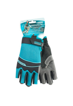 Перчатки комбинированные облегченные с открытыми пальцами (XL) GROSS 90317