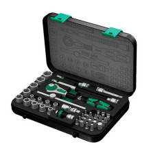 Набор трещоток Zyklop Speed WERA 8100 SA 2 1/4" с насадками 42 шт. 003533