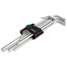 Набор Г-образных ключей 950 L/9 SM N CLIP 9TLG / 9 PCS WERA WE-021909