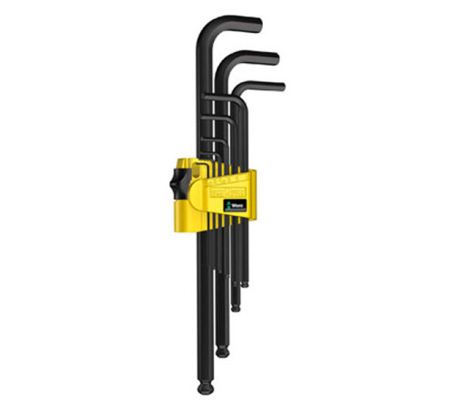 Набор Г-образных ключей 950 PKL/9 SZ N CLIP 9TLG / 9 PCS WERA WE-022171