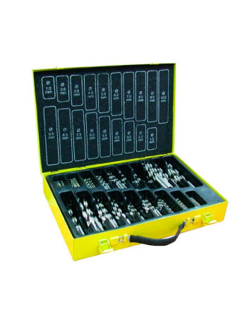 Набор сверл (170 шт; 1-10 мм) по металлу Энкор 21170