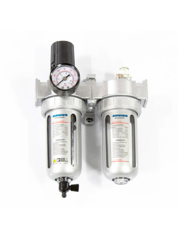 Блок подготовки воздуха регулятор-фильтр-лубрикатор G804 1/2" GROSS 57451