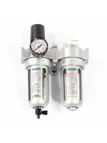 Блок подготовки воздуха регулятор-фильтр-лубрикатор G804 1/2" GROSS 57451