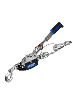 Ручная рычажная лебедка Зубр ПРОФЕССИОНАЛ тросовая 4 т 3 м 43105-4-K