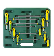 Т-образные имбусовые ключи HEX с шариком, 9шт в боксе Kraftool INDUSTRIE 27454-H9