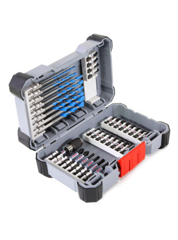 Набор ударных бит и универсальных сверл (кейс L) 35 предметов Bosch 2608577147