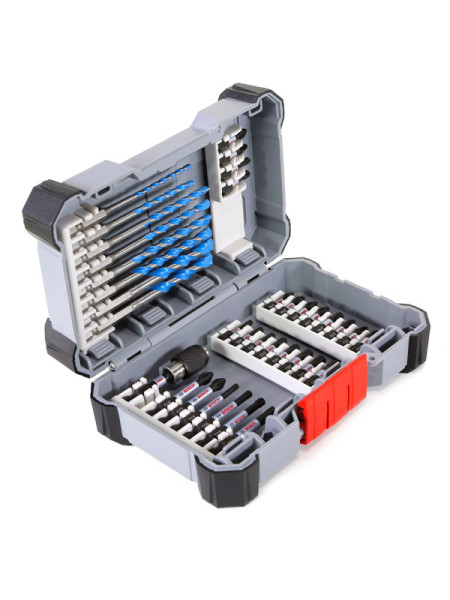 Набор ударных бит и универсальных сверл (кейс L) 35 предметов Bosch 2608577147