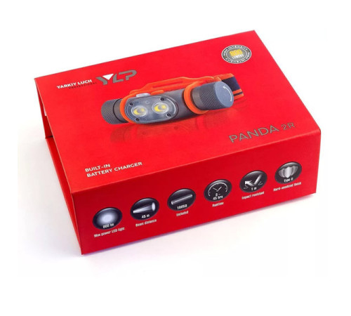 Фонарь налобный ЯРКИЙ ЛУЧ Panda 2R 4606400105695