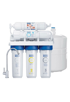 Система очистки воды с обратным осмосом БАРЬЕР ПРОФИ ОСМО 100 М с минерализатором Н152Р01